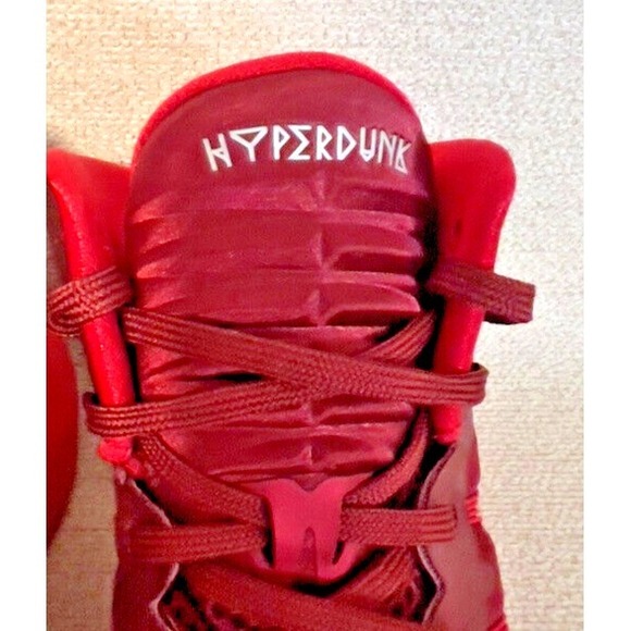 Nike Hyperdunk‎ Mens 13 Red High Top Basketball Shoes 2013 584433-603 main image 8